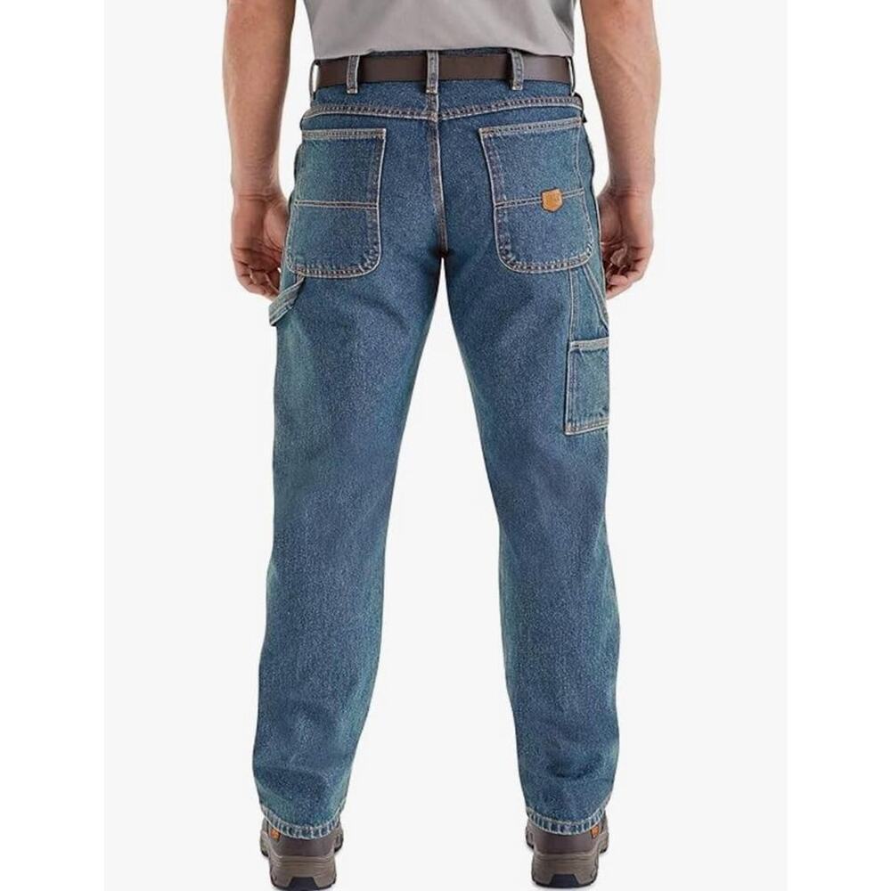 Size: 40W x 32L Red Kap Men's Loose-Fit Dungaree Jeans Hammer Loop- NWOT